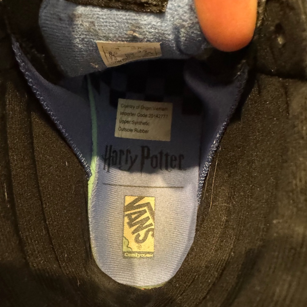 Vans x Harry Potter SK8 High Comfycush Transfiguration used no box - Picture 9 of 15